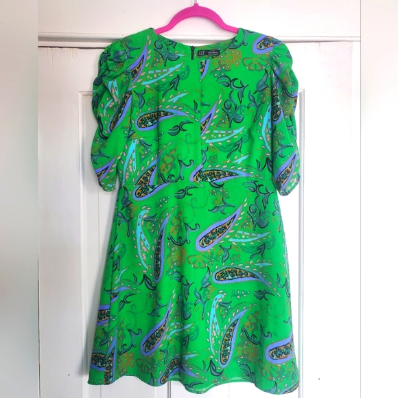 Zara TRF Paisley Dress - Picture 1 of 5